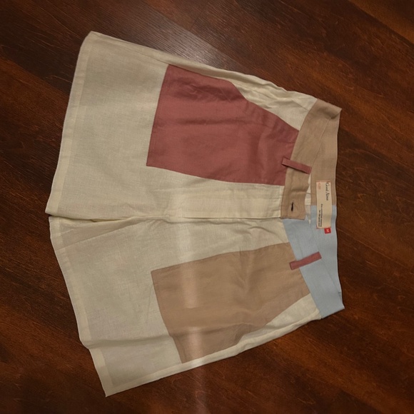 Good Alma color block shorts size M - Picture 2 of 4